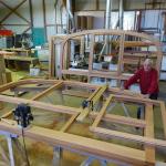 MENUISERIE EN COURS DE FABRICATION